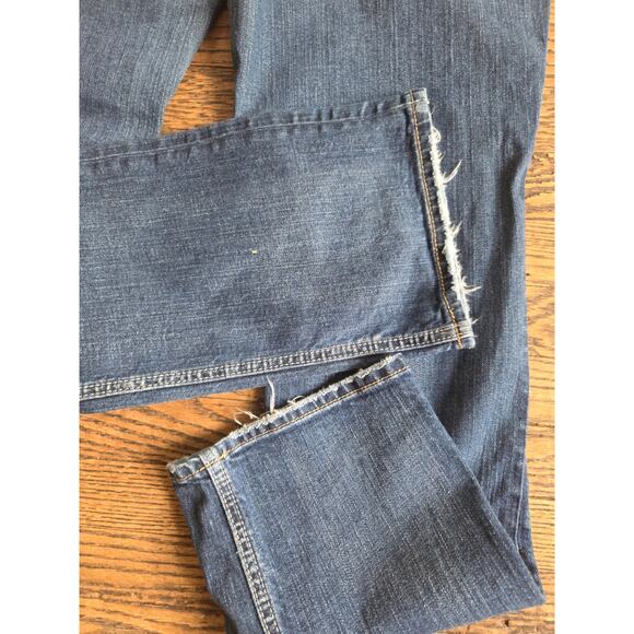 Silver Jeans Womens Size W33 L31 Aiko Mid Boot Cut Dark Wash Some Stretch - Picture 7 of 7